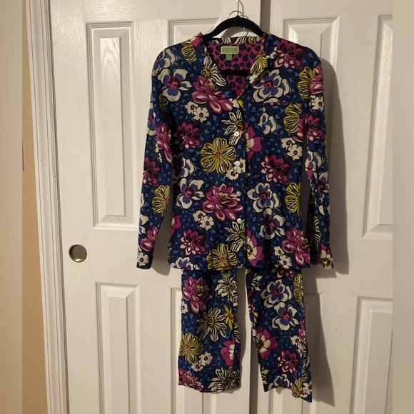 Vera Bradley Other - Vera Bradley African Violet Floral 2 Piece Pajamas - Loungewear In XS NWOT